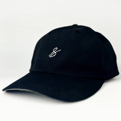 SH Cap Black | White Logo
